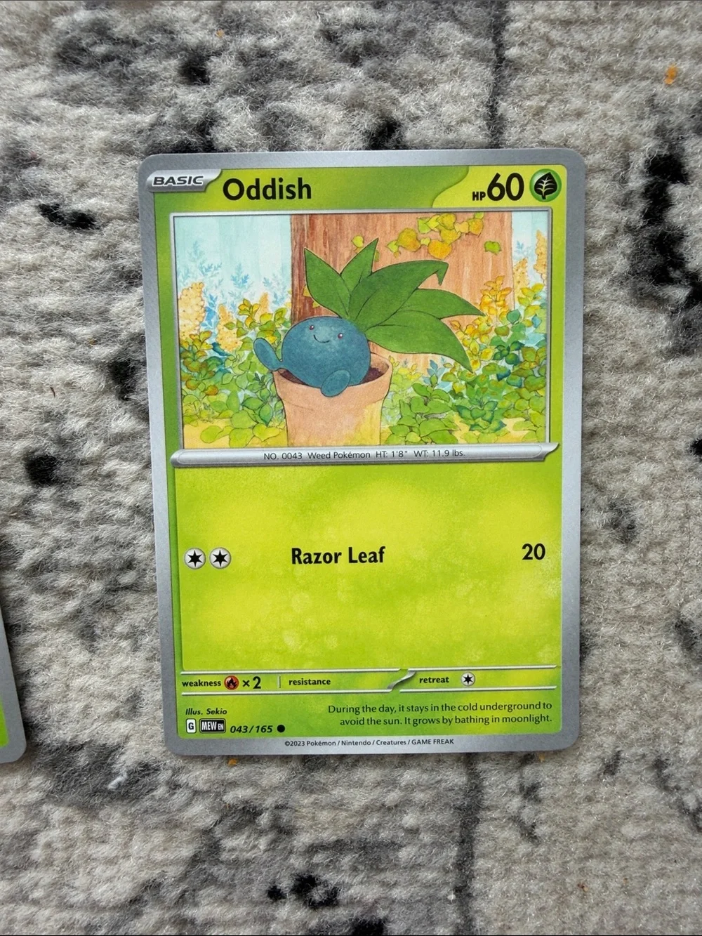 Oddish, Gloom & Bellossom Evolution Lot | Pokémon 151 + Crown Zenith | ✨5/$25✨